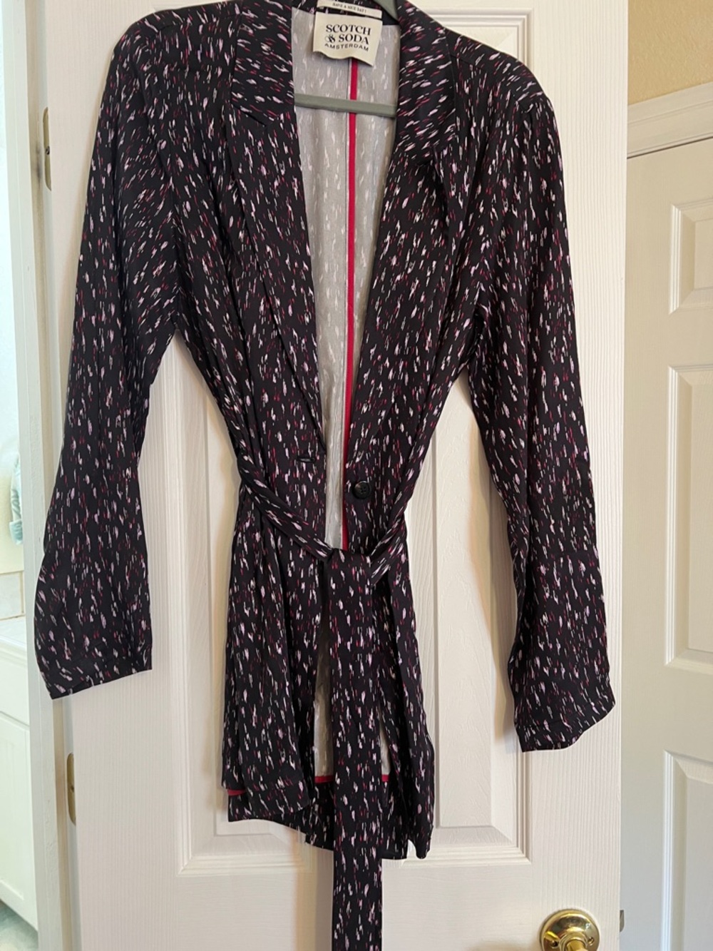 Scotch & Soda wrap blazer XL NWT